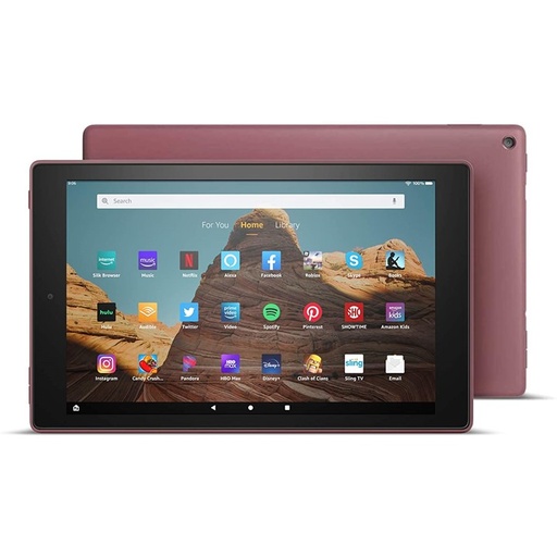 [841667155371] Tablet Amazon Fire HD 10" 2GB RAM 32GB Interna Ciruela Wi-Fi BT