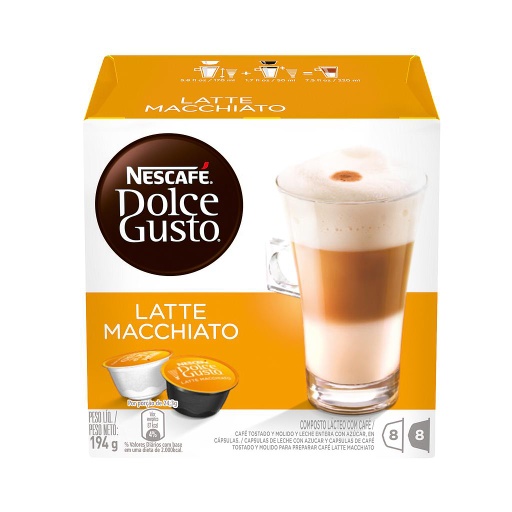 [12416295] Cápsulas Nescafé Dolce Gusto Latte Macchiato