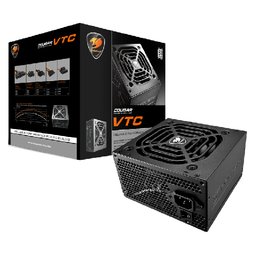 [31VC060006P01] Fuente de Poder 600W Cougar VTC600 80-PLUS White