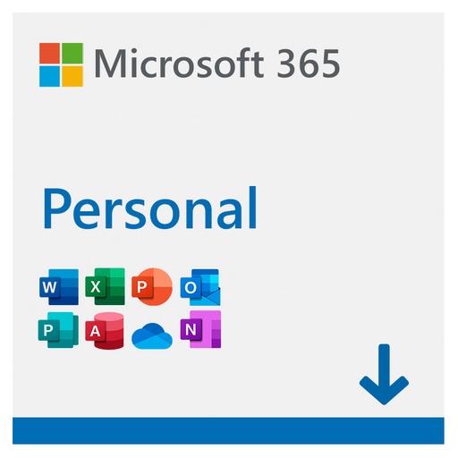 [QQ2-00008TP] Licencia de Microsoft 365 Personal ESD 1 Año