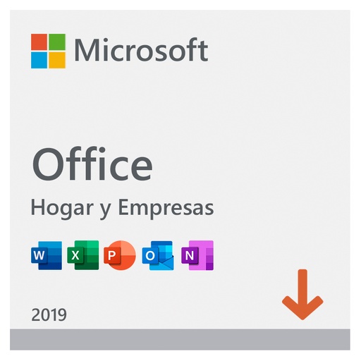 [T5D-03191TP] Licencia de Office Hogar y Empresas 2019 1PC/MAC