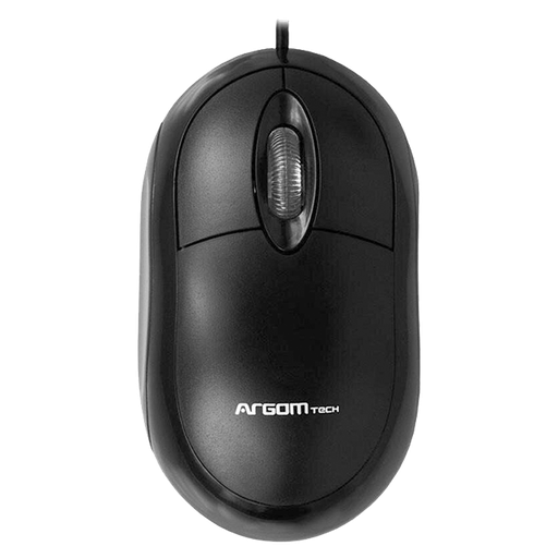 [ARG-MS-0002] Mouse Alámbrico Argom Classic Óptico 800DPI Negro
