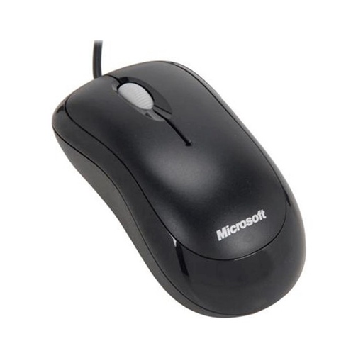 [4YH-00005] Mouse Alámbrico Microsoft Basic Óptico 800DPI Negro