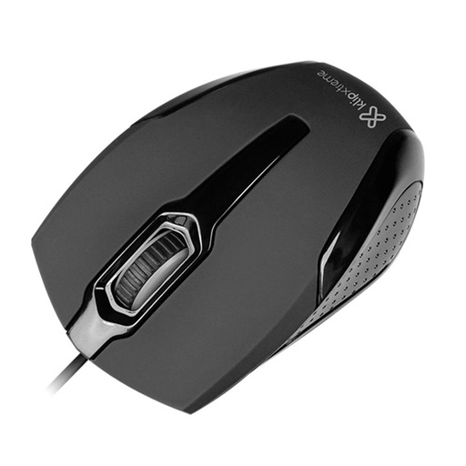 [KMO-120BK] Mouse Alámbrico Klip Xtreme Galet Óptico 1000DPI Negro