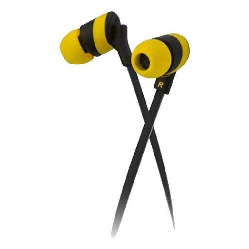 [KHS-625YL] Audifonos Klip Xtreme KolorBudz 3.5mm In-ear Amarillo