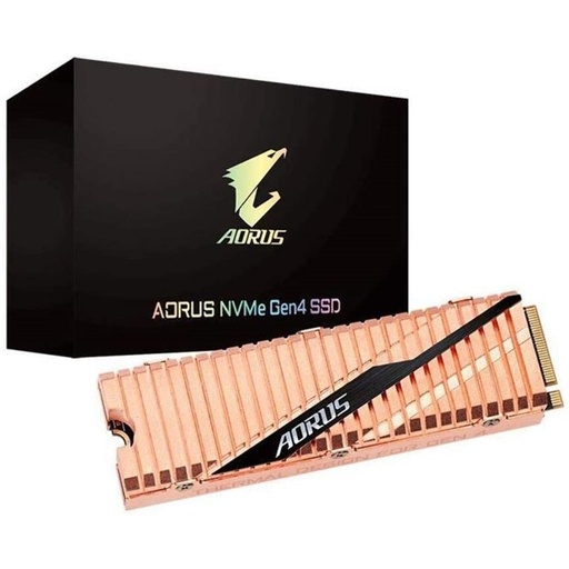 [GP-ASM2NE6500GTTD] Unidad SSD M.2 2280 Gigabyte 500GB Aorus PCIe 4.0 NVMe