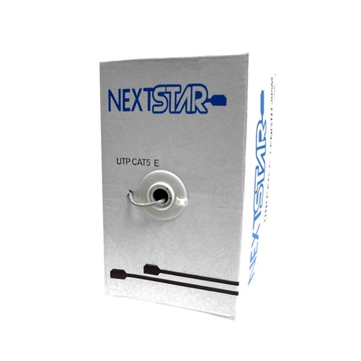 [UTPCAT5CCAL] Bobina Cable de Red NextStar Cat5 Interior 1000ft Gris