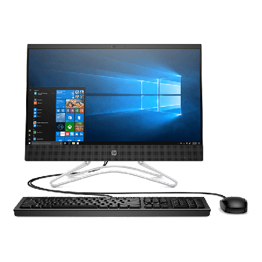[3UR52AA#ABM] Computadora All-In-One HP 22-c014la 21.5" i3-8130U 4GB RAM 1TB HDD DVD-RW W10 Home Negra