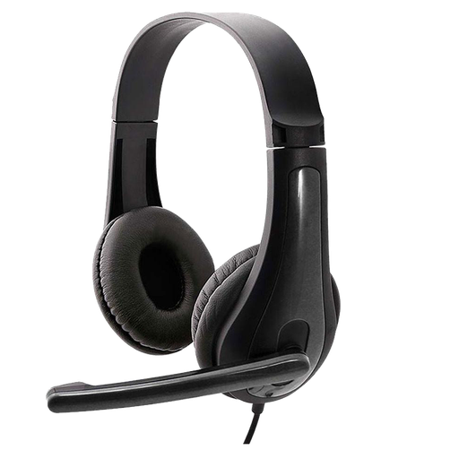 [ARG-HS-0078] Audifonos tipo Headset Argom METRO78 USB con Micrófono Negro
