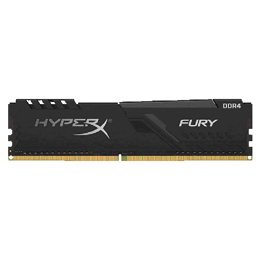 [HX426C16FB4/16] Memoria DDR4 DIMM 16GB Kingston HyperX Fury 2666MHz Negra