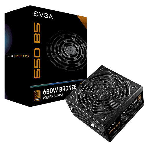 [220-B5-0650-V1] Fuente de Poder 650W EVGA 650 B5 80-PLUS Bronce Modular