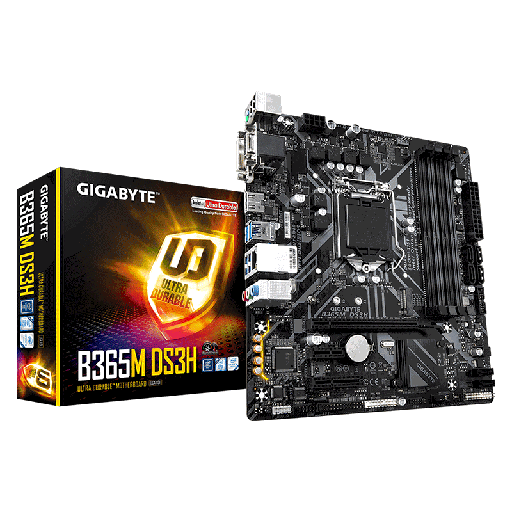 [B365M DS3H] Motherboard Gigabyte B365M-DS3H Socket LGA1151 9th y 8th Gen 4xDDR4 Micro-ATX