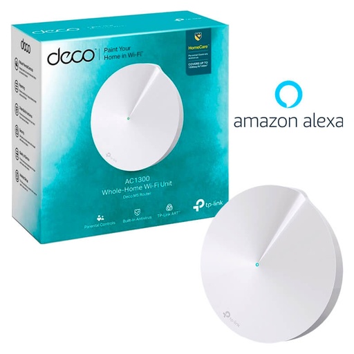 [Deco M5(1-Pack)] Router tp-link Deco M5 AC1300 Base para Mesh Wi-Fi DualBand MU-MIMO