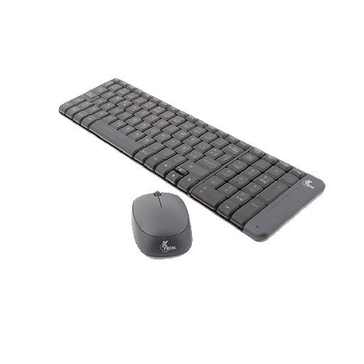 [XTK-310S] Teclado y Mouse Inalámbrico USB Xtech Duo