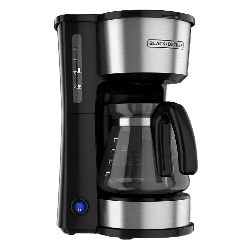 [CMO755S-LA] Cafetera Personal BLACK+DECKER 5 Tazas Negra