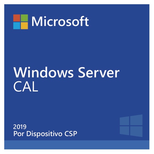 [DG7GMGF0DVT7D] Licencia de Windows Server CAL 2019 por Dispositivo CSP Perpetuo