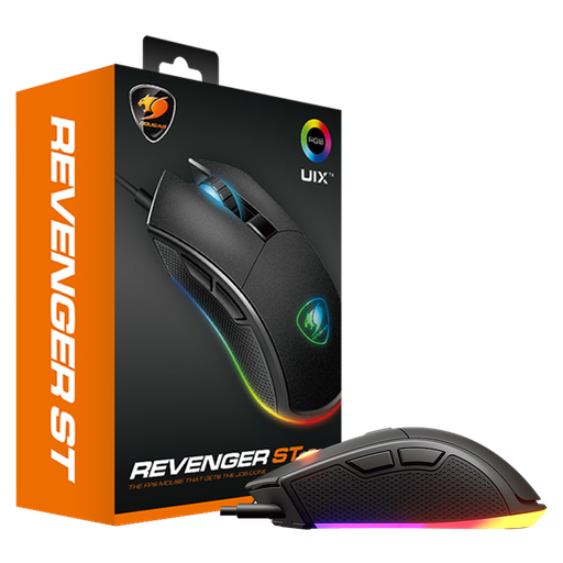 [3MRSTWOB.0001] Mouse Óptico Gaming Cougar Revenger ST 5000 DPI 6 Botones