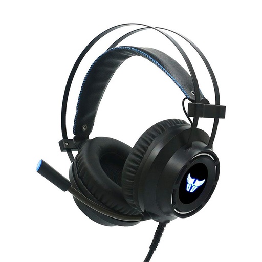 [ARG-HS-2846BK] Audifonos tipo Headset Argom COMBAT HS46 USB con Micrófono Negro
