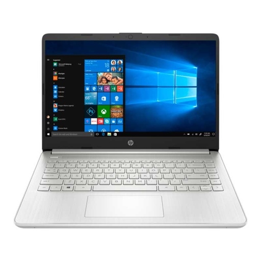 [6QW13LA#ABM] Laptop HP 14-dq1005la 14" i7-1065G7 8GB RAM 256GB SSD 16GB Intel Optane Plateada W10 Home Teclado en Español