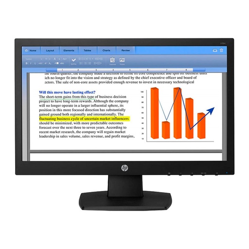 [V5E94AA#ABM] Monitor 18.5" LED HP V194 1366x768 VGA